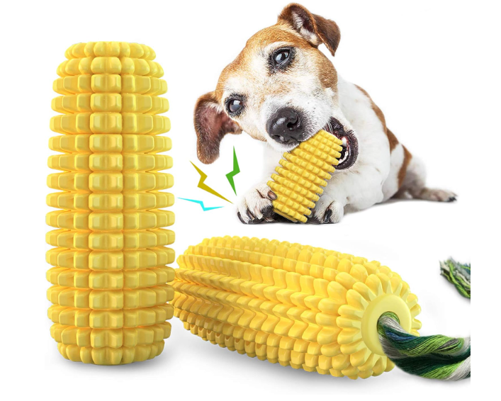 Dog Chew Toys for Aggressive Chewers, Indestructible Tough Durable Squeaky Interactive Dog Toys