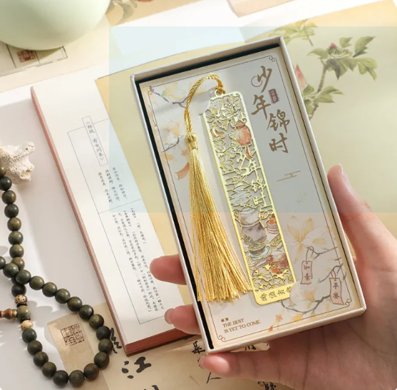 Retro Metal Bookmarks Metal Flower Bookmark Engraved Hollow For Book Club Teacher Reading